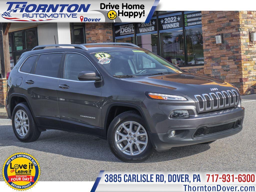 used 2017 Jeep Cherokee car, priced at $17,849
