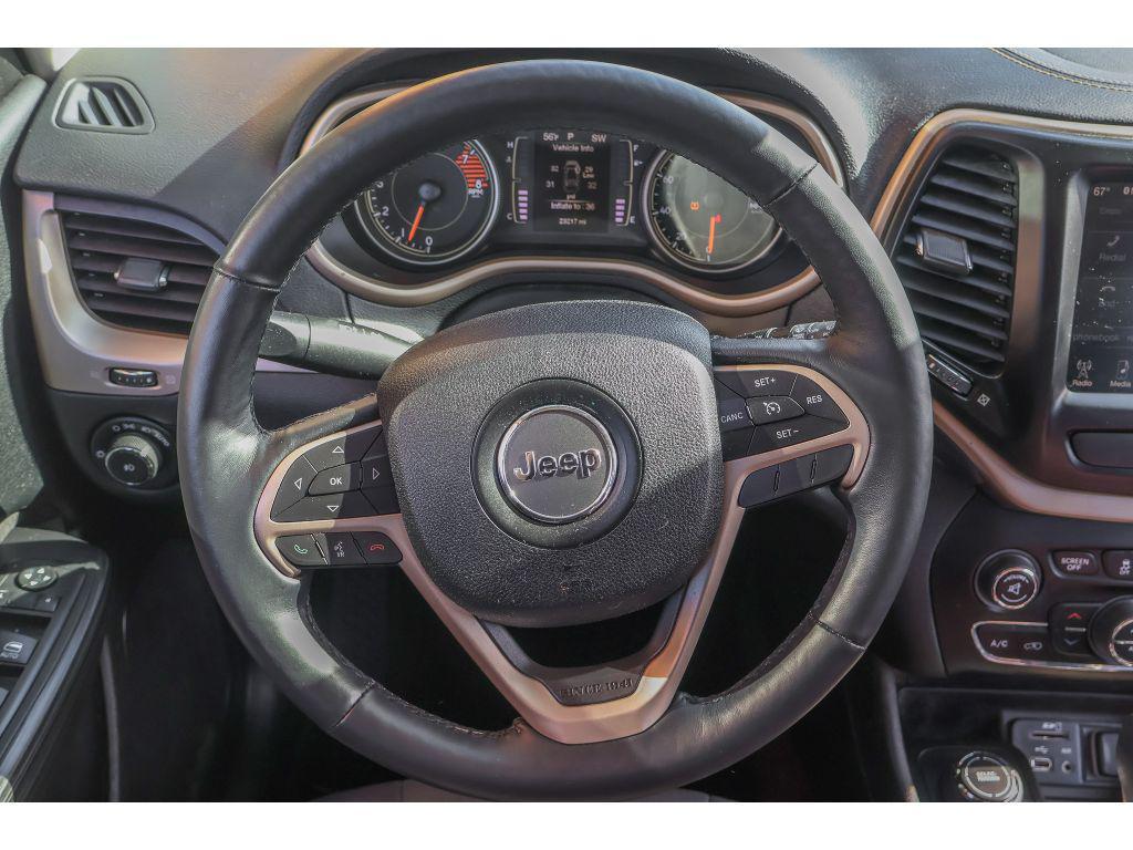 used 2017 Jeep Cherokee car, priced at $17,849