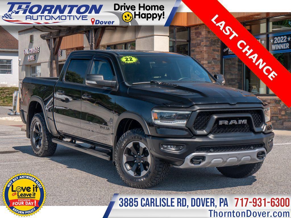 used 2022 Ram 1500 car, priced at $43,500