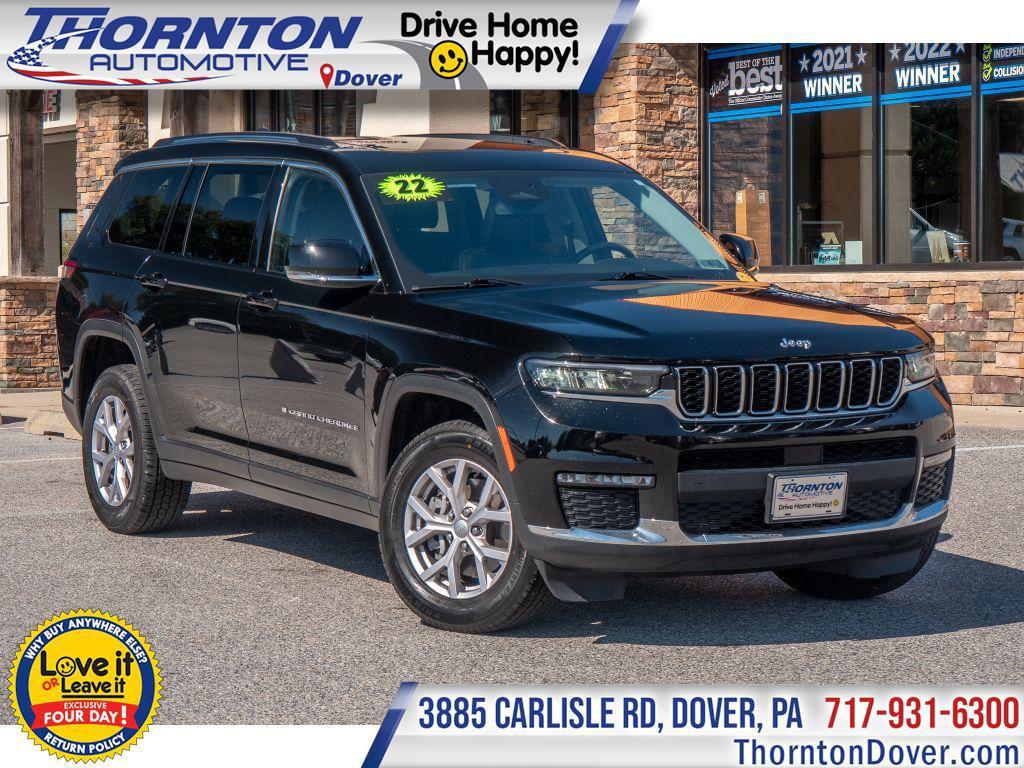 used 2022 Jeep Grand Cherokee L car, priced at $30,876