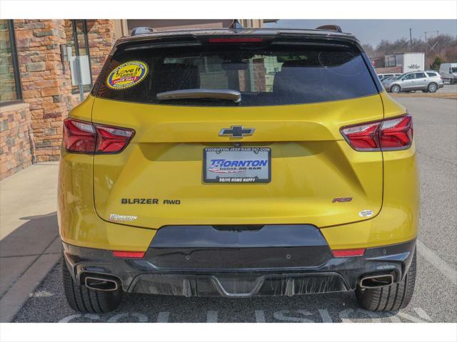 used 2022 Chevrolet Blazer car, priced at $34,825