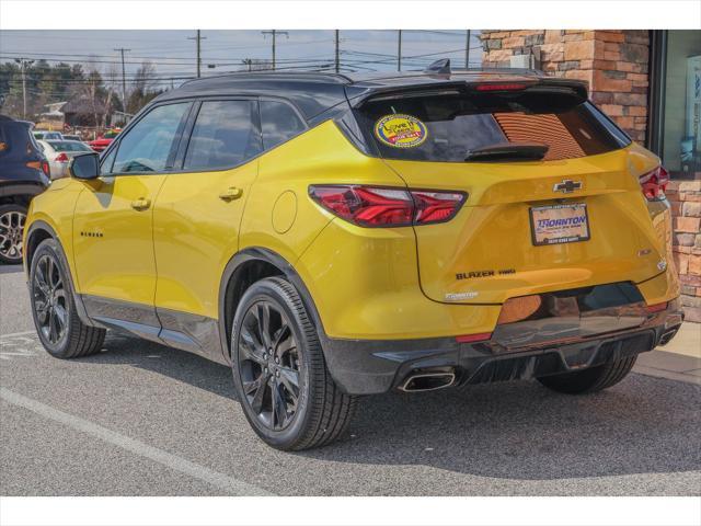 used 2022 Chevrolet Blazer car, priced at $34,825