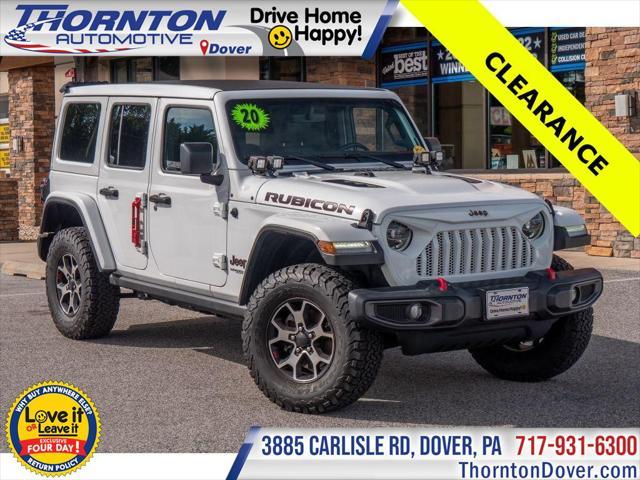 used 2020 Jeep Wrangler Unlimited car, priced at $38,989
