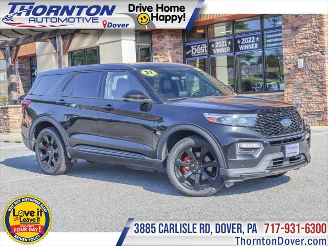 used 2021 Ford Explorer car, priced at $38,675