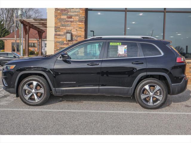 used 2021 Jeep Cherokee car, priced at $24,976