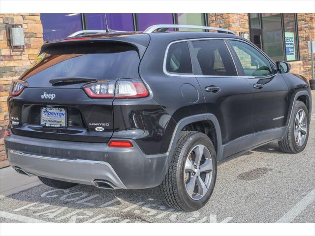 used 2021 Jeep Cherokee car, priced at $24,976