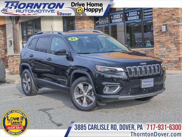 used 2021 Jeep Cherokee car, priced at $24,976