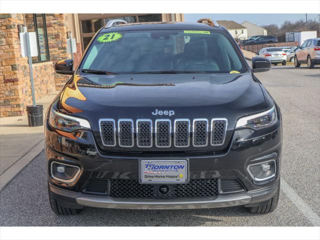 used 2021 Jeep Cherokee car, priced at $24,976