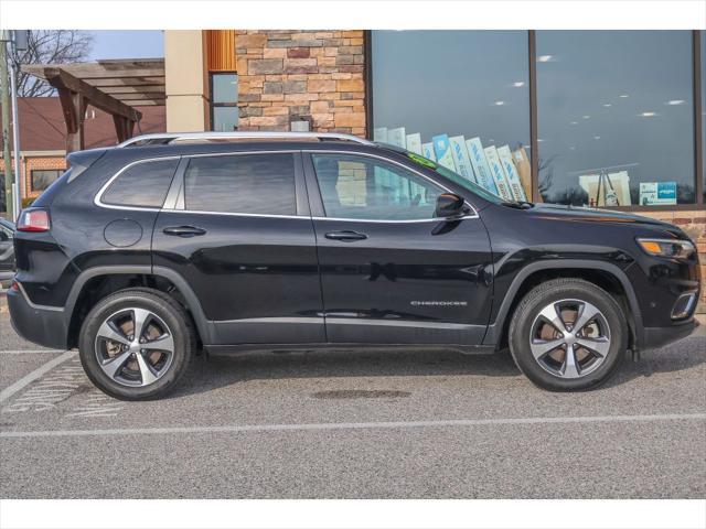 used 2021 Jeep Cherokee car, priced at $24,976