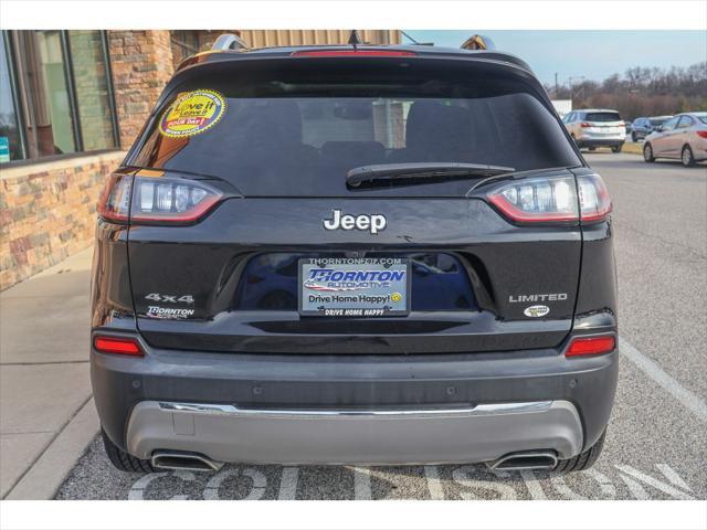 used 2021 Jeep Cherokee car, priced at $24,976