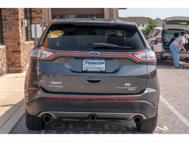used 2018 Ford Edge car, priced at $22,876