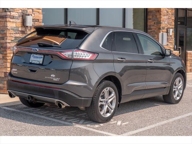 used 2018 Ford Edge car, priced at $22,876