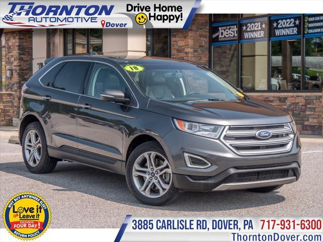 used 2018 Ford Edge car, priced at $22,876