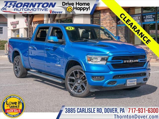 used 2021 Ram 1500 car, priced at $41,687