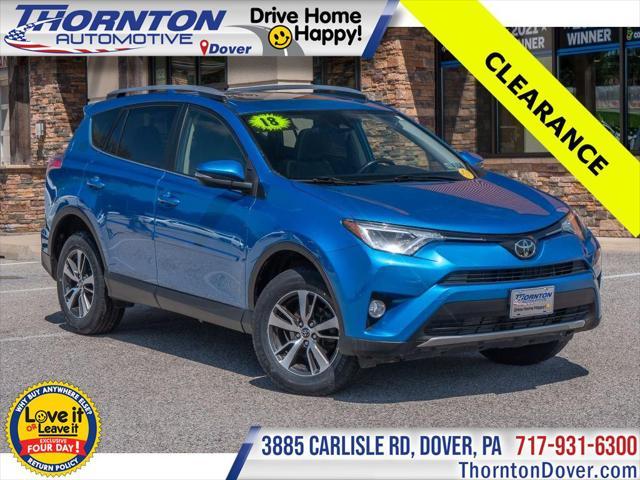 used 2018 Toyota RAV4 car, priced at $23,645