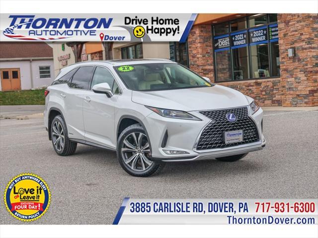 used 2022 Lexus RX 450h car, priced at $39,947