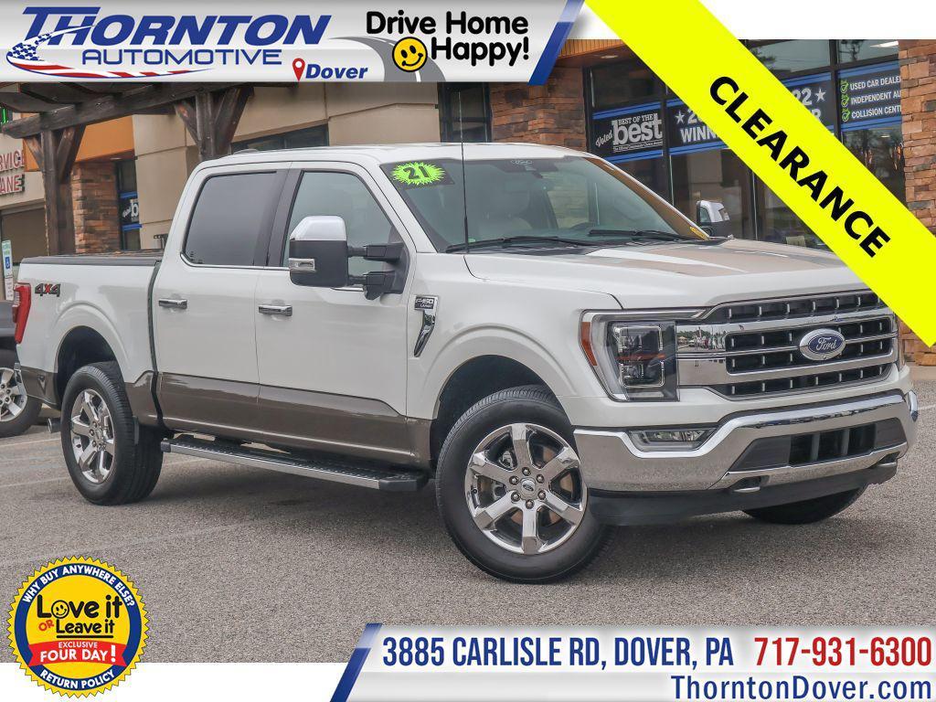 used 2021 Ford F-150 car, priced at $44,635