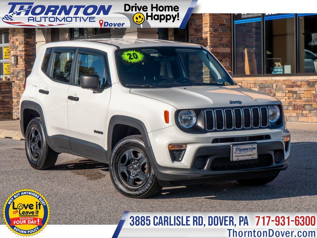 used 2020 Jeep Renegade car, priced at $15,526