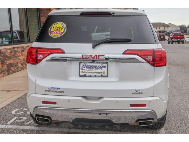 used 2018 GMC Acadia car, priced at $25,488