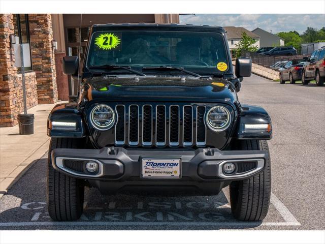 used 2021 Jeep Wrangler Unlimited car, priced at $38,988