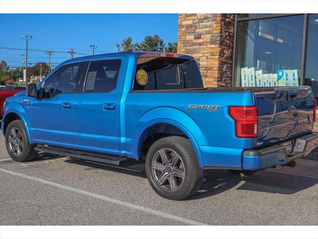 used 2020 Ford F-150 car, priced at $37,684