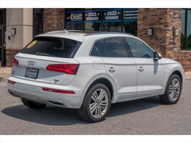 used 2020 Audi Q5 car, priced at $28,756