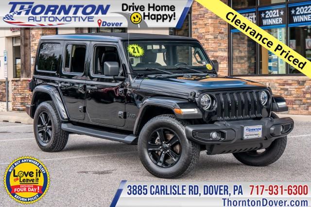 used 2021 Jeep Wrangler Unlimited car, priced at $32,988