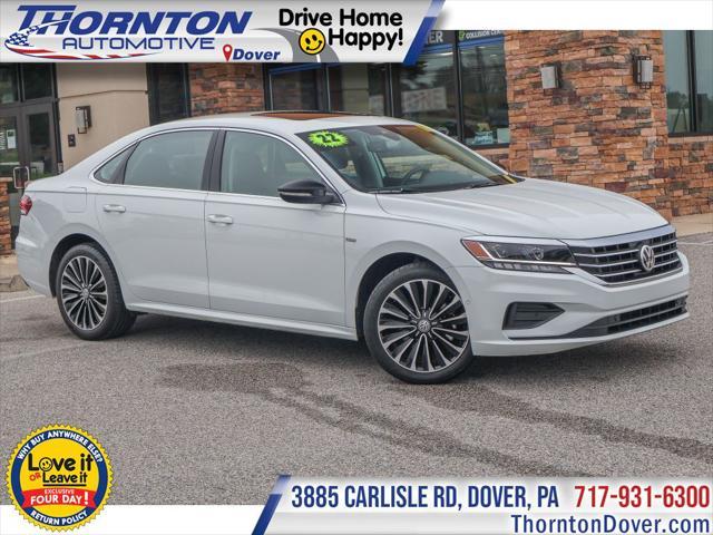 used 2022 Volkswagen Passat car, priced at $23,476