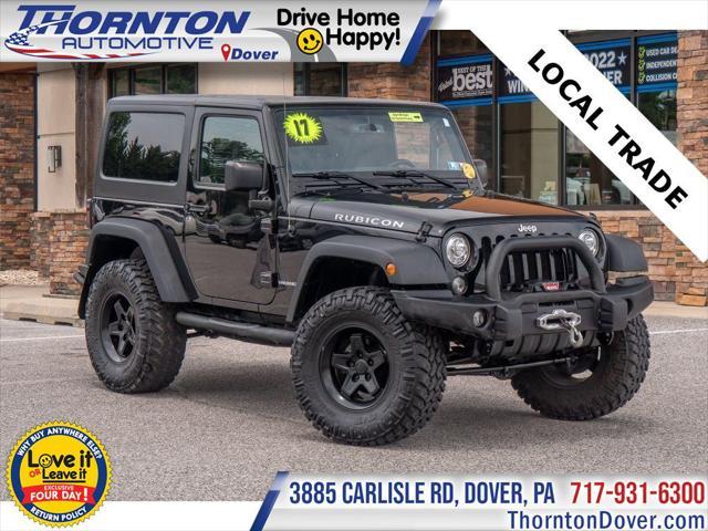 used 2017 Jeep Wrangler car, priced at $25,876