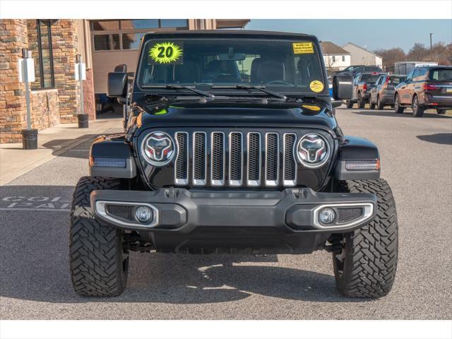 used 2020 Jeep Wrangler Unlimited car, priced at $37,897