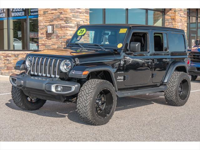 used 2020 Jeep Wrangler Unlimited car, priced at $37,897