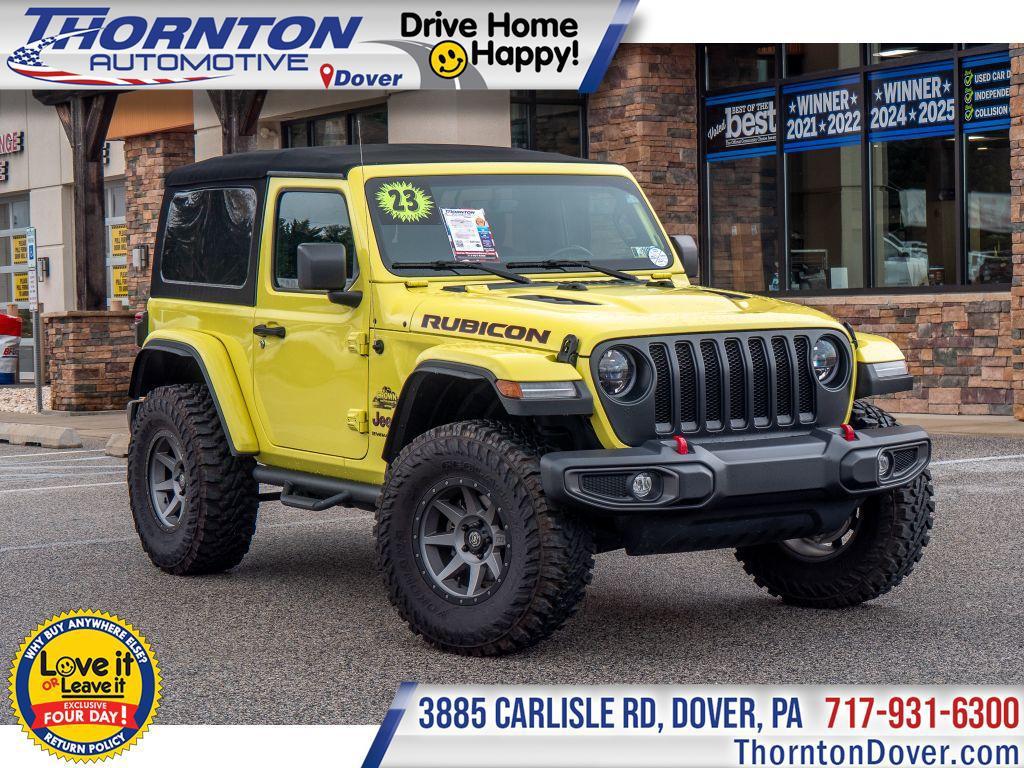used 2023 Jeep Wrangler car, priced at $39,980