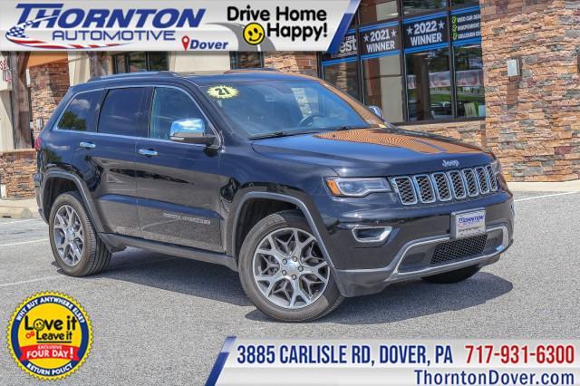 used 2021 Jeep Grand Cherokee car, priced at $34,796