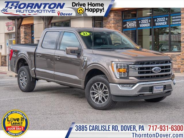 used 2021 Ford F-150 car, priced at $38,700