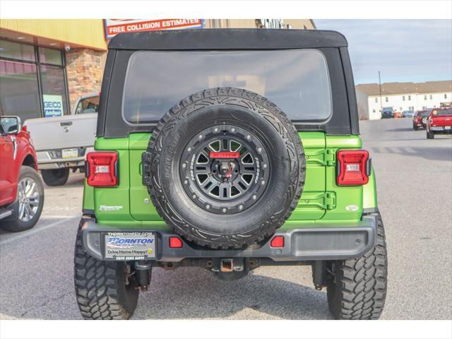 used 2018 Jeep Wrangler Unlimited car, priced at $37,800