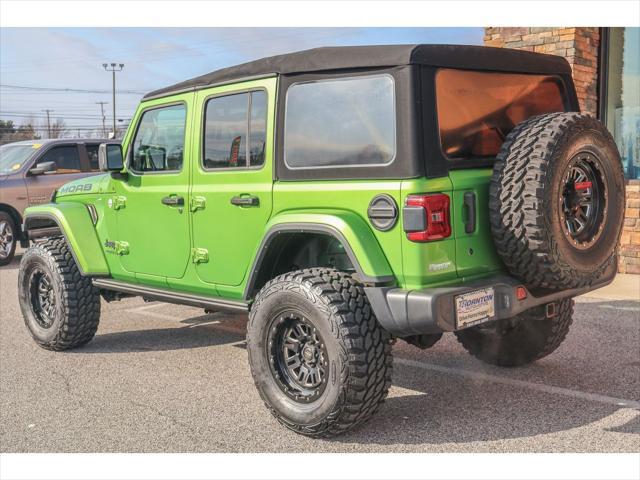 used 2018 Jeep Wrangler Unlimited car, priced at $37,800