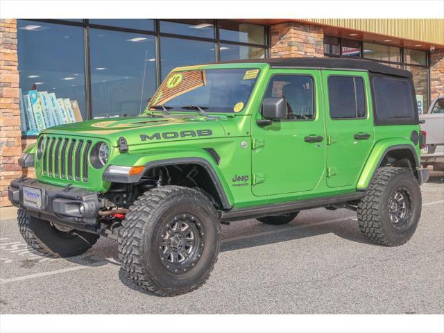 used 2018 Jeep Wrangler Unlimited car, priced at $37,800