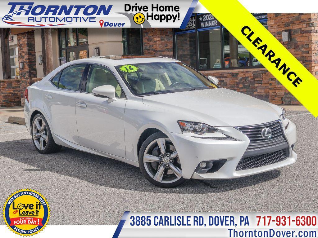 used 2016 Lexus IS 350 car, priced at $27,467