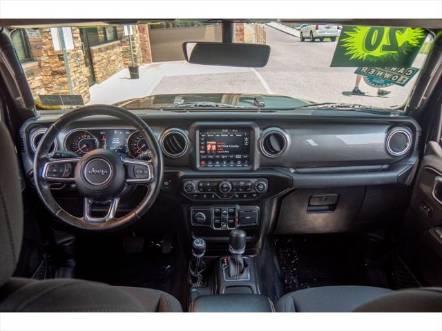 used 2020 Jeep Wrangler Unlimited car, priced at $29,872
