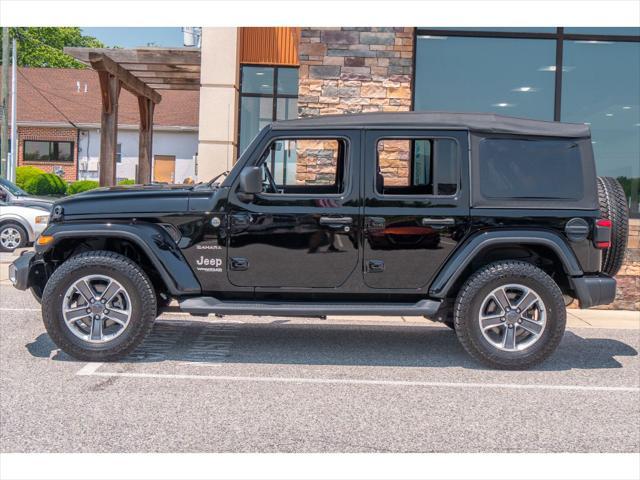 used 2020 Jeep Wrangler Unlimited car, priced at $29,872
