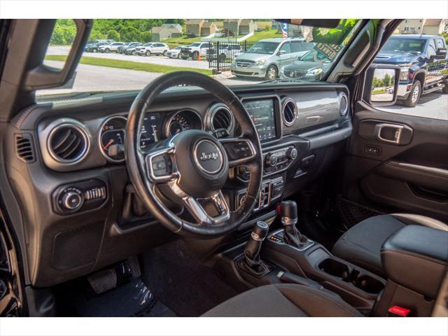 used 2020 Jeep Wrangler Unlimited car, priced at $29,872