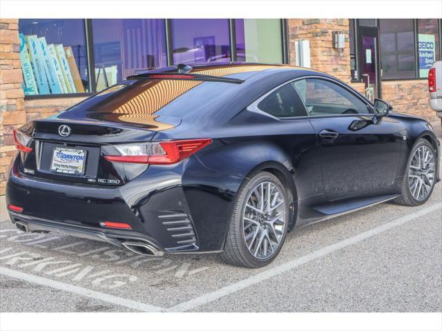 used 2017 Lexus RC 350 car, priced at $32,900