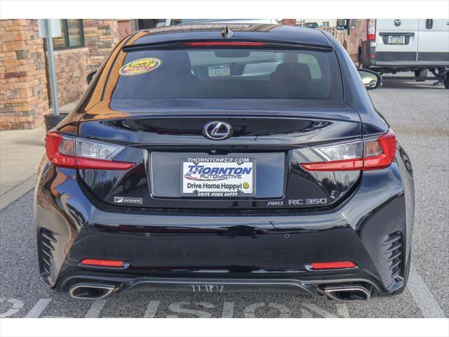 used 2017 Lexus RC 350 car, priced at $32,900