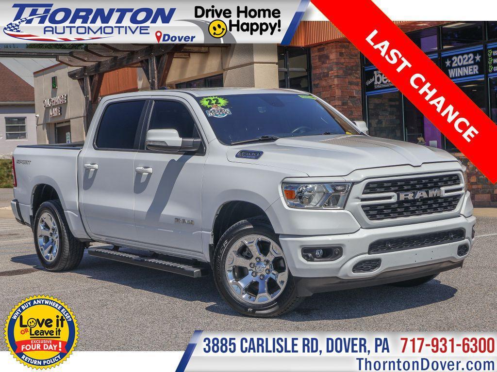 used 2022 Ram 1500 car, priced at $37,900