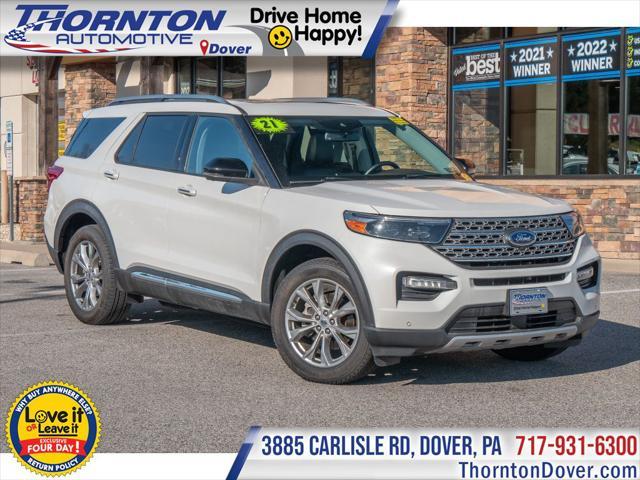 used 2021 Ford Explorer car, priced at $34,845