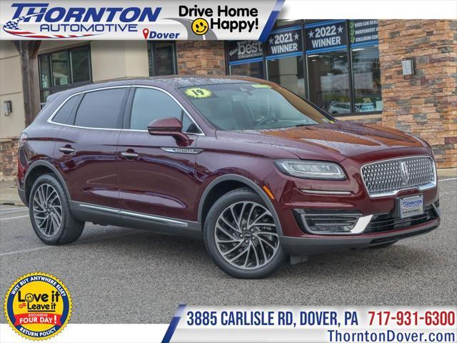 used 2019 Lincoln Nautilus car, priced at $27,750