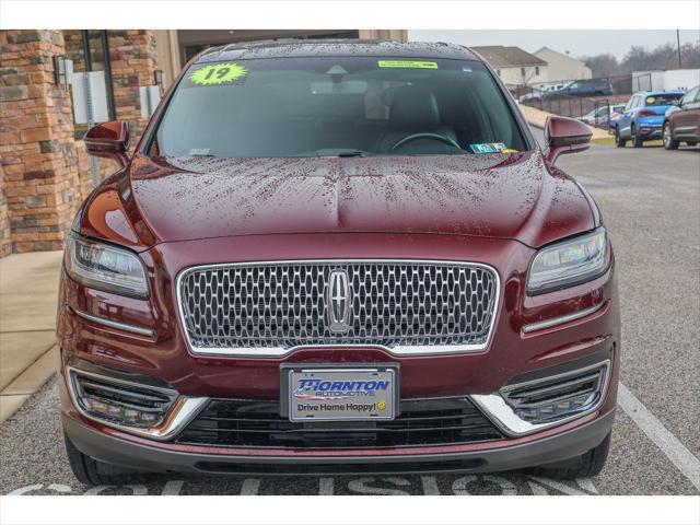 used 2019 Lincoln Nautilus car, priced at $27,750