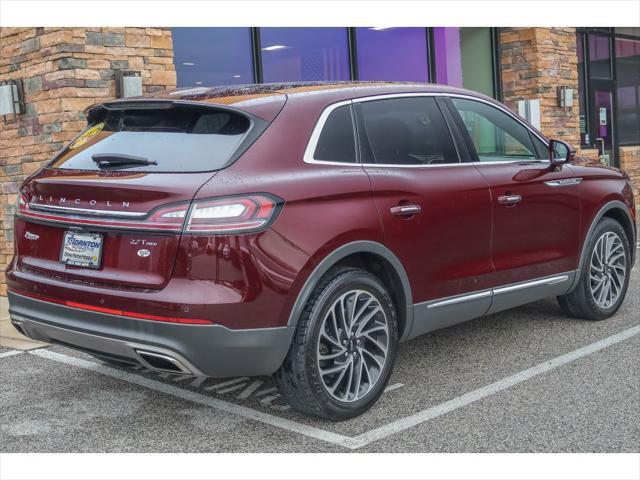 used 2019 Lincoln Nautilus car, priced at $27,750