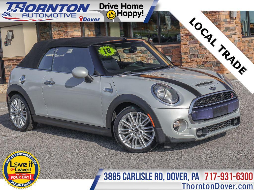 used 2018 MINI Convertible car, priced at $16,995