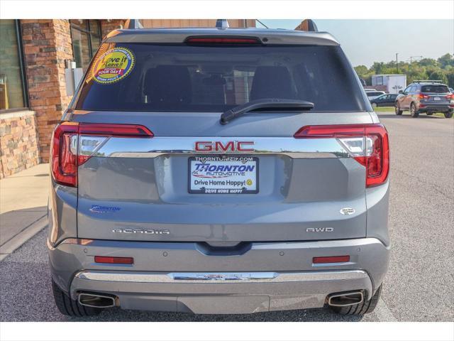 used 2021 GMC Acadia car, priced at $35,476